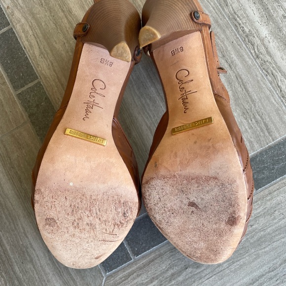 Cole Haan NikeAir Strappy Leather heels - Picture 6 of 7